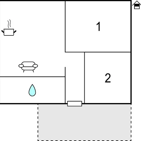 2 Bedroom Stunning In 公寓 普拉